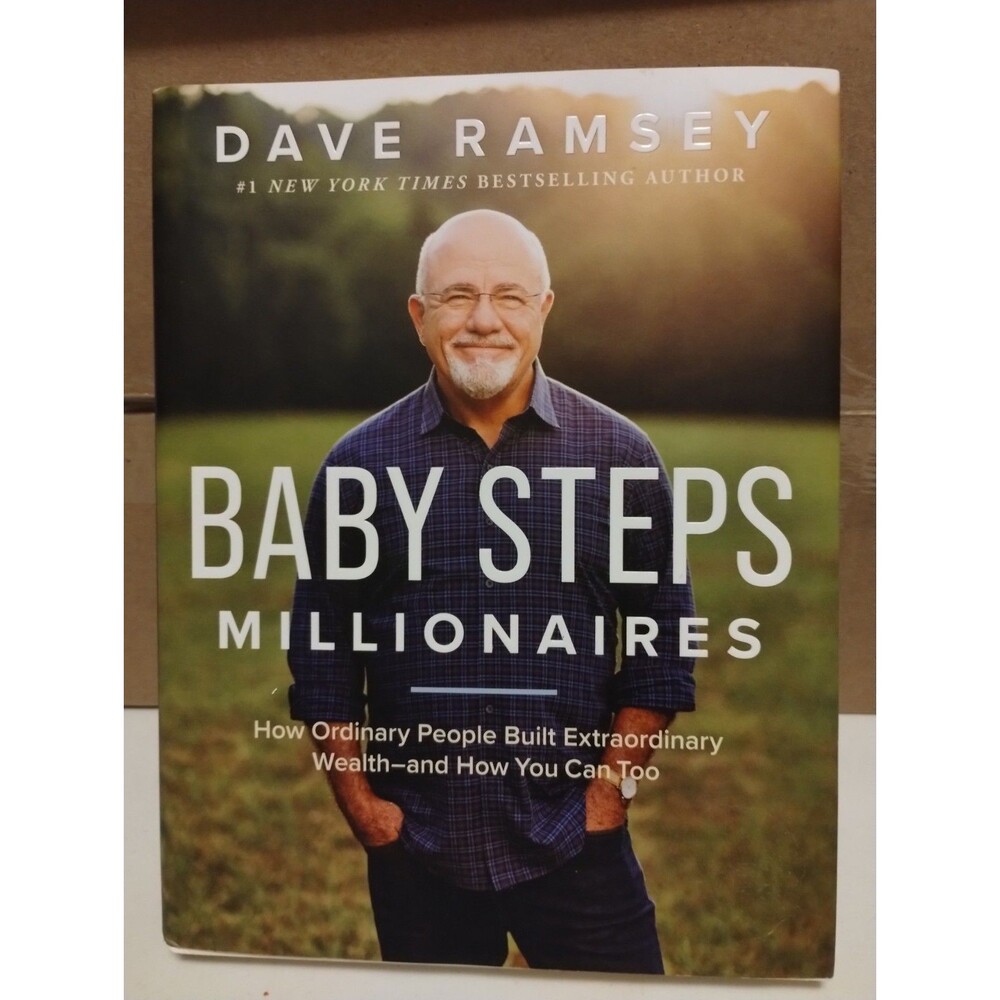 Dave Ramsey Baby Steps Millionaires (2022) Hardcover 1st Ed DJ